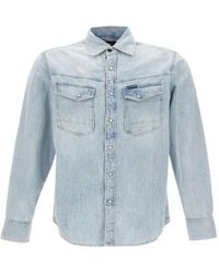 G-Star - Dakota Slim Denim Shirt - Lyst