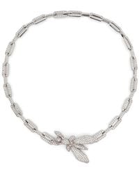 Patrizia Pepe - Halskette Mit Strass - Lyst