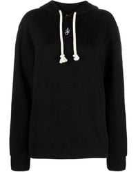 JW Anderson - Hoodie Mit Logo-Stickerei - Lyst