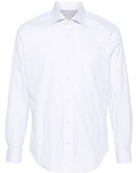 Eleventy - Poplin Shirt - Lyst