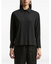 Peserico - Blouse Met Lange Mouwen - Lyst