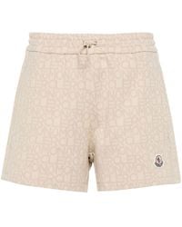 Moncler - Shorts con effetto jacquard - Lyst