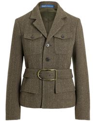 Polo Ralph Lauren - Herringbone Utility Jacket - Lyst