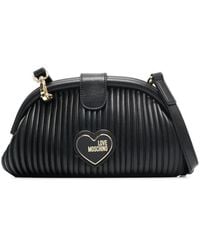 Love Moschino - Pleated Cross Body Bag - Lyst