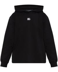 Dolce & Gabbana - Sweatshirt With Embroidered Logo - Lyst