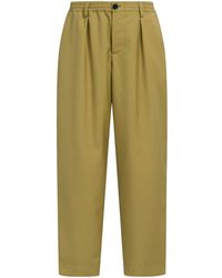 Marni - Pleat-detail Tapered Trousers - Lyst