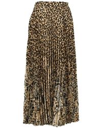 Etro - Printed Midi Skirt - Lyst