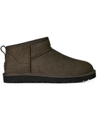UGG - Classic Ultra Mini Embossed Boots - Lyst