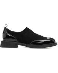 Linda Baumann - Mocassins À Empiècements Vernis Et À Plaque - Lyst
