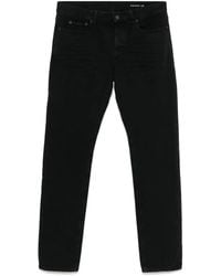 Saint Laurent - Slim Cotton Denim Jeans - Lyst