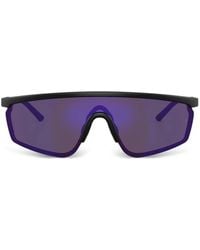Oliver Peoples - R-20 Shield-Frame Tinted Sunglasses - Lyst