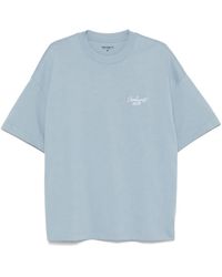 Carhartt - Signature Script T-Shirt - Lyst
