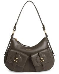 Coccinelle - Small Mavery Pocket Leather Shoulder Bag - Lyst