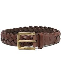 Polo Ralph Lauren - Vegan Leather Braided Belt - Lyst