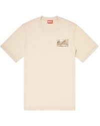 DIESEL - Crew-Neck T-Shirt - Lyst
