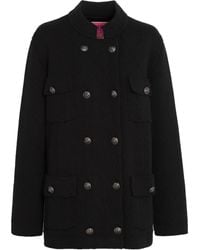 Barrie - Double-Breasted Military Coat - Lyst
