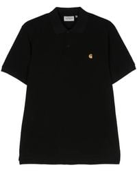 Carhartt - Logo Cotton Polo Shirt - Lyst