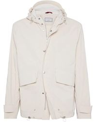 Brunello Cucinelli - Parka Resistente All'Acqua - Lyst
