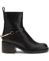Chloé - Dakota Round-Toe Boots - Lyst