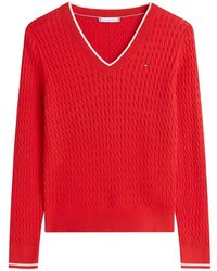 Tommy Hilfiger - Jersey Con Cuello En V - Lyst