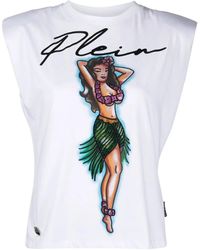 Philipp Plein - Hawaii ロゴ タンクトップ - Lyst