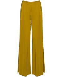 Forte Forte - Pantaloni A Palazzo Con Vita Elasticizzata - Lyst