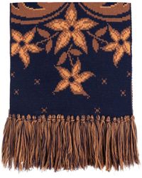Etro - Schal mit Jacquard-Blumenmuster - Lyst