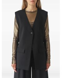MEIMEIJ - Débardeur Boutonné À Col V - Lyst