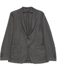Tagliatore - Button-Fastening Blazer - Lyst