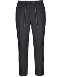 BE ABLE - Pleated Drawstring Trousers - Lyst