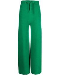 Patrizia Pepe - Knitted Wide-Leg Trousers - Lyst