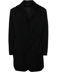 Yohji Yamamoto - Sakko aus Gabardine - Lyst