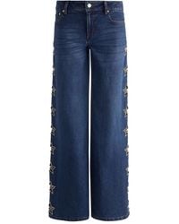 Alice + Olivia - Jeans Con Decorazione - Lyst