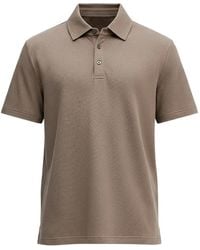 Michael Kors - Bubble-Knit Polo Shirt - Lyst