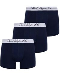 KARL LAGERFELD - Hotel Karl Boxers (Pack Of Three) - Lyst