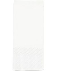 DKNY - Midi-Rok Met Doorzichtige Vlakken - Lyst