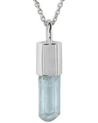 Parts Of 4 - Talisman Aquamarine Necklace - Lyst