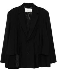 Feng Chen Wang - Wool Blazer - Lyst