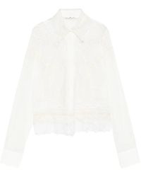 Ermanno Scervino - Lace Embroidered Shirt - Lyst
