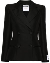Moschino - Double-Breasted Blazer - Lyst