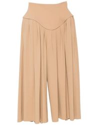 A.W.A.K.E. MODE - Pleated Wide-Leg Trousers - Lyst