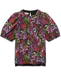 Ted Baker - Hahtie Puff-Sleeve Top - Lyst