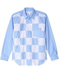 Comme des Garçons - Check-Pattern Cotton Shirt - Lyst