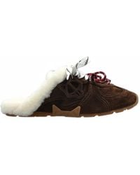 Naked Wolfe - Adorn Sneakers Aus Wildleder Mit Shearling-Futter - Lyst