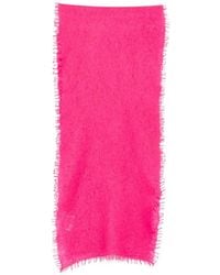 Mouleta - Frayed-Edge Scarf - Lyst