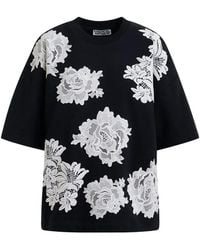 Essentiel Antwerp - Lace-Embellishments T-Shirt - Lyst