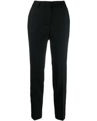 P.A.R.O.S.H. - Cropped Slim-Fit Trousers - Lyst