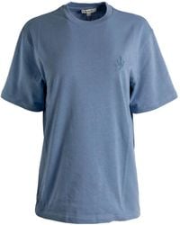 JW Anderson - Logo-Embroidered Short-Sleeve T-Shirt - Lyst