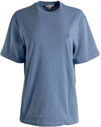 JW Anderson - T-Shirt mit Logo-Stickerei - Lyst