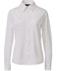 Fabiana Filippi - Pinstripe-Print Long-Sleeved Shirt - Lyst